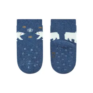 Chaussettes bébé garçon Sterntaler ABS Crawling Bear (x2) image-1