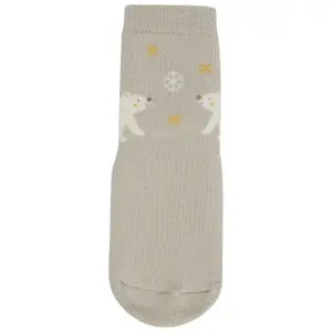 Baby bear patterned socks Sterntaler image-1
