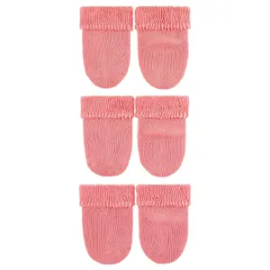 Baby girl socks with full plush lining Sterntaler (x3) image-1
