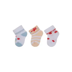 Chaussettes nouveau-né bébé fille Sterntaler Tortue (x3) image-0