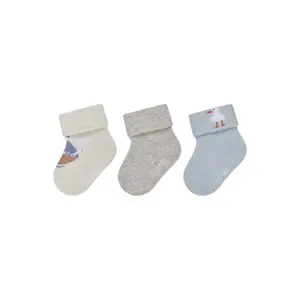 Baby seagull patterned socks Sterntaler Bateau (x3) image-0