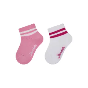 Chaussettes courtes fille Sterntaler Actives Coolmax (x2) image-0