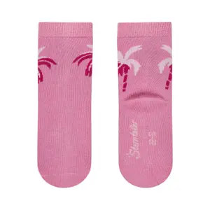 Zebra and flower patterned socks for baby girl Sterntaler (x6) image-2