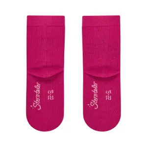 Zebra and flower patterned socks for baby girl Sterntaler (x6) image-3