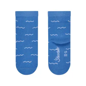 Anchor and wave patterned socks for kids Sterntaler (x6) image-2