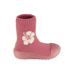 Calze avventurose con suola in gomma a motivi floreali per ragazza Sterntaler image-1