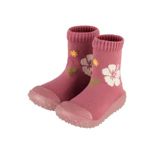 Calze avventurose con suola in gomma a motivi floreali per ragazza Sterntaler image-2