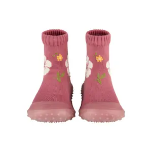 Calze avventurose con suola in gomma a motivi floreali per ragazza Sterntaler image-3