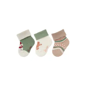 Κάλτσες μωρού Sterntaler Christmas (x3) image-0