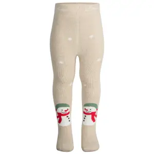 Rajstopy dziecięce Sterntaler Snowman image-0