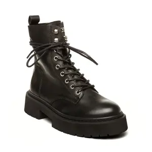 Bottines femme Steve Madden Gusto Biker Noir image-1