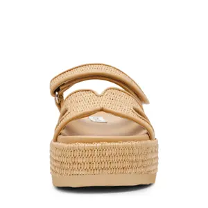 Kobiece klapki na koturnie Steve Madden Bigmissiles image-2