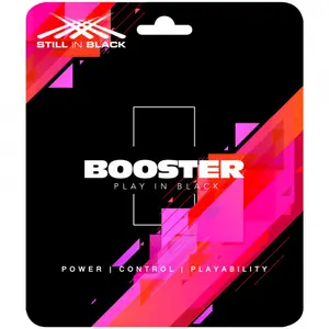 Tennis strings Still in Black Booster 12 m image-1