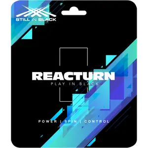 Tennis strings Still in Black Reacturn 12 m image-0