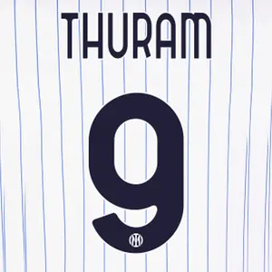 Flocage Auswärts Inter Mailand Serie A THURAM #9 2026/27