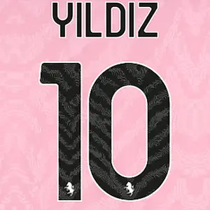 Flocage Auswärts Juventus Turin Serie A YILDIZ #10 2026/27
