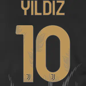 Flocage Third Juventus Turin Serie A YILDIZ #10 2026/27