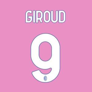 Terceiro bando Milan AC Serie A GIROUD #9 2023/24 image-0