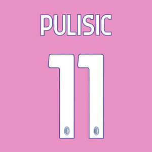 Terceiro bando Milan AC Serie A PULISIC #11 2023/24 image-0