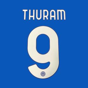 Accoglienza a casa Inter Milan Serie A THURAM #9 2023/24 image-0