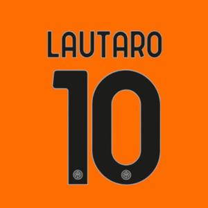 Third flock Inter Milan Serie A LAUTARO #10 2023/24