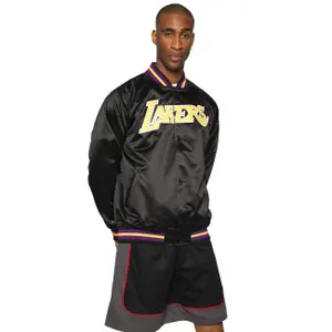 Lightweight satin jacket Los Angeles Lakers image-1