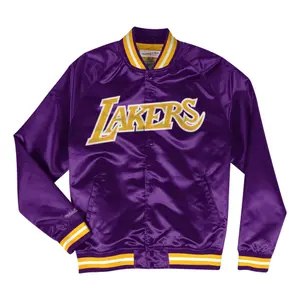 Lightweight satin jacket Los Angeles Lakers