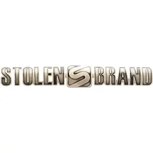Metallaufkleber Stolen Brand image-0