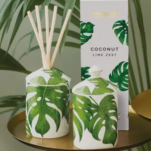 Perfume diffuser Stoneglow Candles Urban Botanics - Coconut | Lime Zest image-1