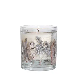 Kerze Kaschmir weiß und Birne Stoneglow Candles Seasonal Collection - Natural Wax Gel Tumbler image-1