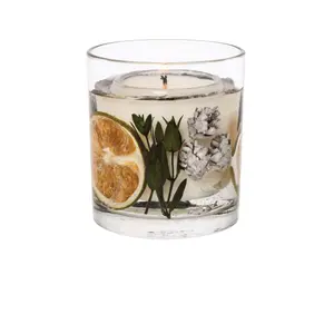 Pohárek z eukalyptového vosku a limetky Stoneglow Candles Seasonal Collection - Natural Wax Gel Tumbler image-1