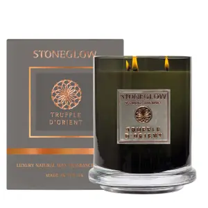 Kerze mit mehreren Dochten Stoneglow Candles Metallique - Truffle D'Orient image-0