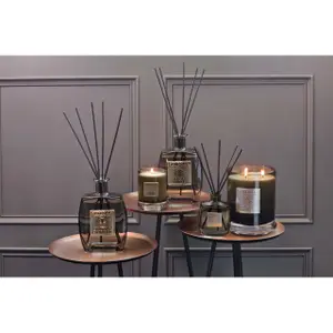 Vícezápalová svíčka Stoneglow Candles Metallique - Whisky et Chene image-1