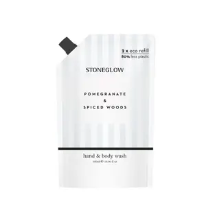 Recharge lotion nettoyant pour les mains et le corps Stoneglow Candles Modern Classics - Pomegranate & Spiced Woods image-0