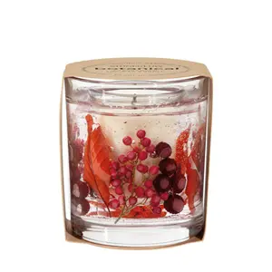 Vaso de cera Stoneglow Candles Elements - Fire - Botanical Gel Wax Candle image-0