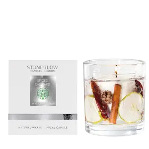 Coppa di cera al frutteto speziato Stoneglow Candles Nature's Gift - Natural Wax Gel Candle image-0