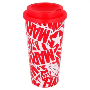 Doppelwandiges Kaffeeglas Stor Avengers image-0