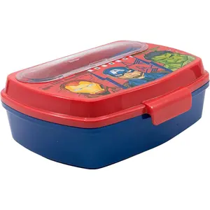 Sandwichbox Kind mit Besteck Stor Avengers image-0
