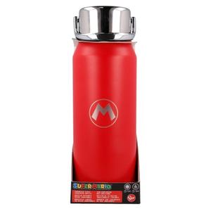 8412497013746-edelstahlflasche-stor-nintendo-super-mario-bros-rot-silber-505-ml