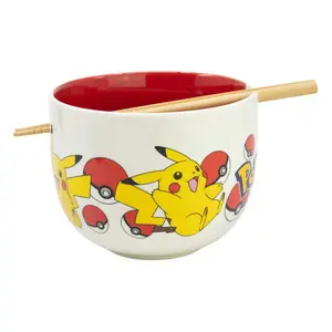 Ramen bowl with chopsticks Stor Pokémon Face