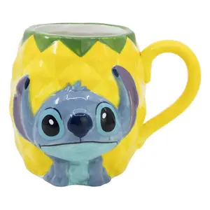3D Mug Stor Lilo & Stitch - Stitch Pineapple
