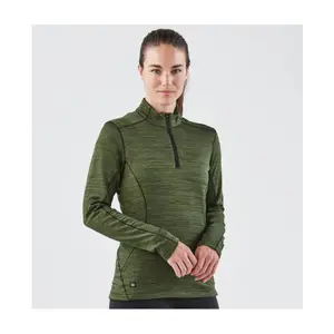 Thermal fleece sweatshirt 1/4 zip for women Stormtech image-3