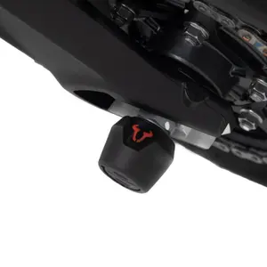 Swingarm protective sliders SW-Motech Trident 660 / Tiger 660, X-Cape 650 image-1