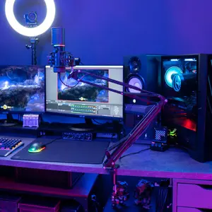 Microphone RGB avec bras de montage Streamplify image-4