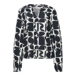 Printed women's blouse Street One LTD QR image-0