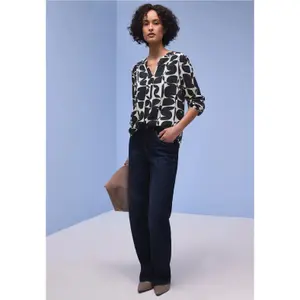 Printed women's blouse Street One LTD QR image-4