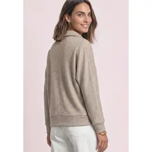 Women's long-sleeved polo shirt Street One image-3