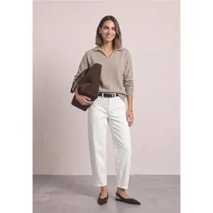 Women's long-sleeved polo shirt Street One image-4