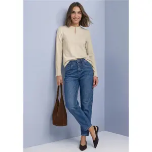 Damenbluse Street One LTD QR Frill Neck image-3