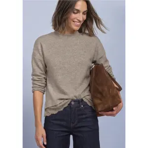 Women's round neck sweater Street One LTD QR image-1